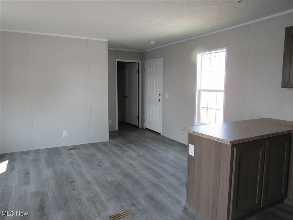 30 Kyle Lane Akron, OH 44310 - Photo 8 of 23 View from eat-in-kitchen looking towards second bedroom and bathroom and front door