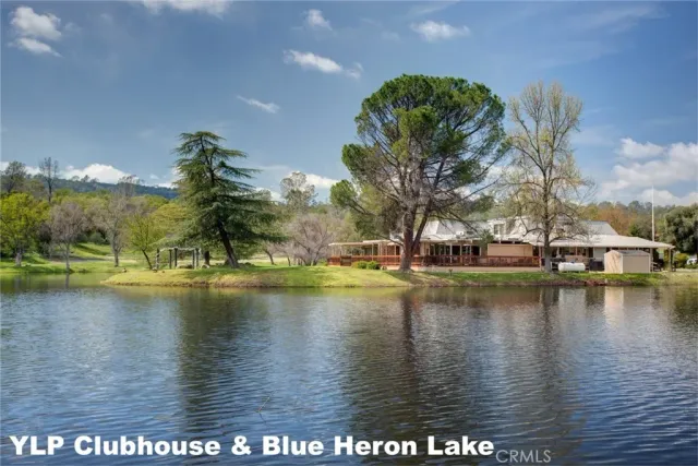 a view of a lake with a mountain in the background