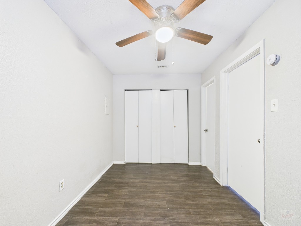 1840 Burton Drive, Unit 141 Austin, TX 78741 - Photo 17 of 24 wooden floor in an empty room