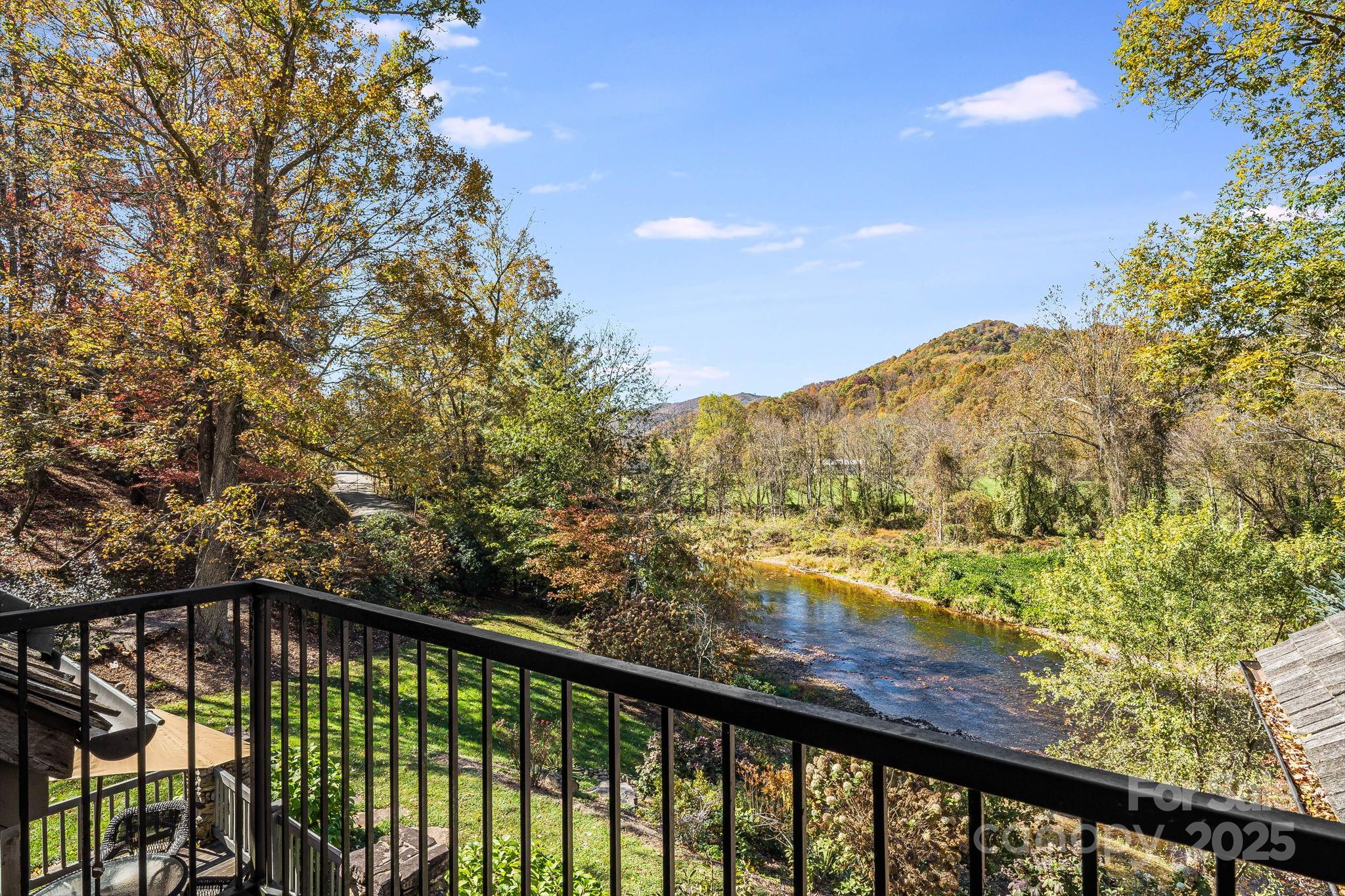 99 Thistle Ridge Canton, NC 28716 - Photo 33 of 48 a view of mountain view from a balcony