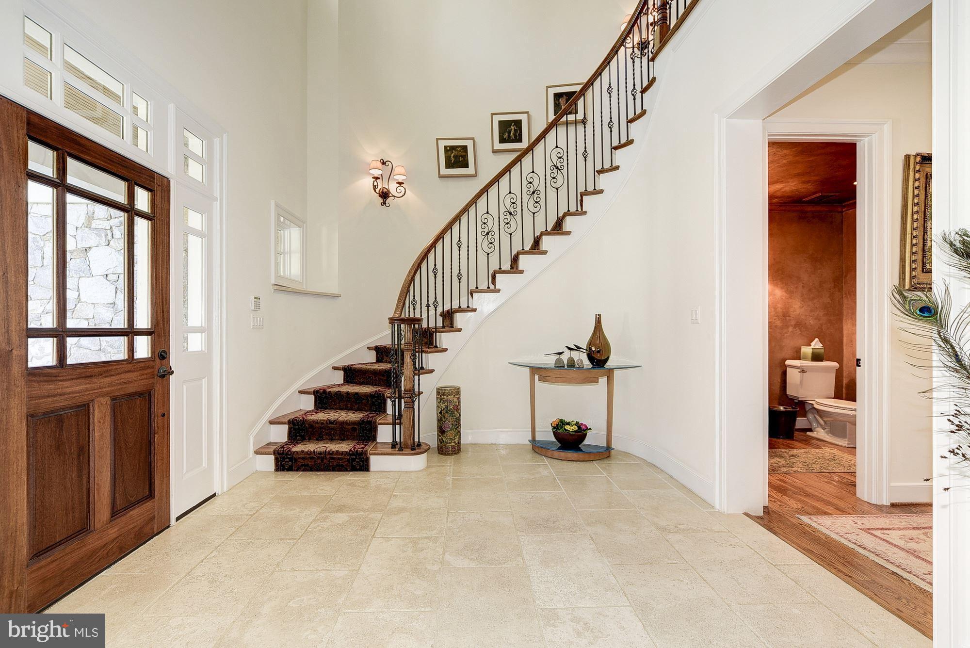 8586 Brickyard Road Potomac, MD 20854 - Photo 2 of 49 OPEN AND BRIGHT ENTRANCE