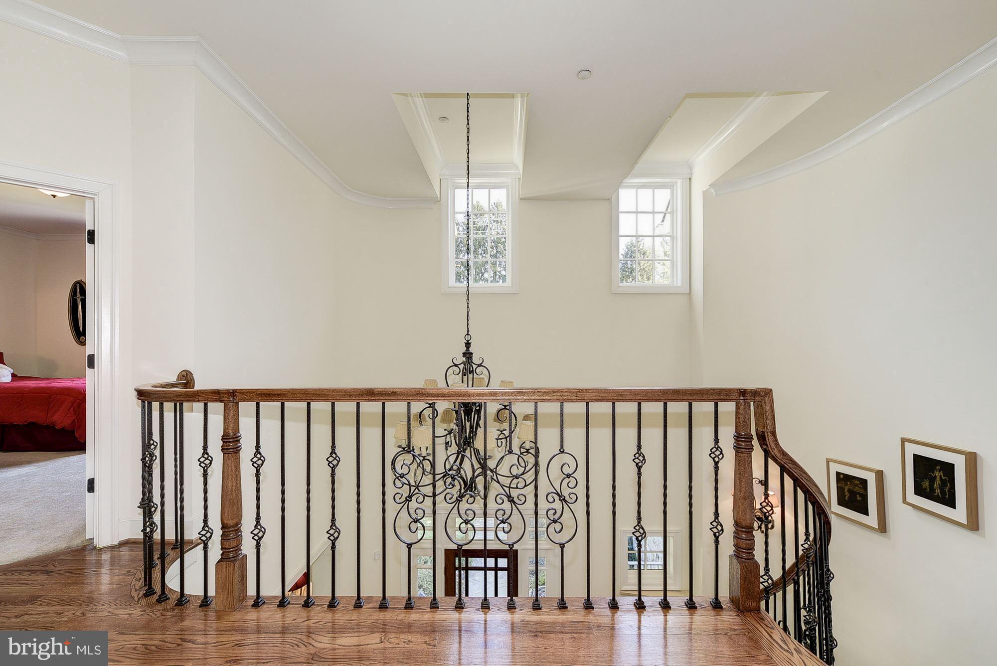 8586 Brickyard Road Potomac, MD 20854 - Photo 22 of 49 UPPER LEVEL HALLWAY FACING FRONT