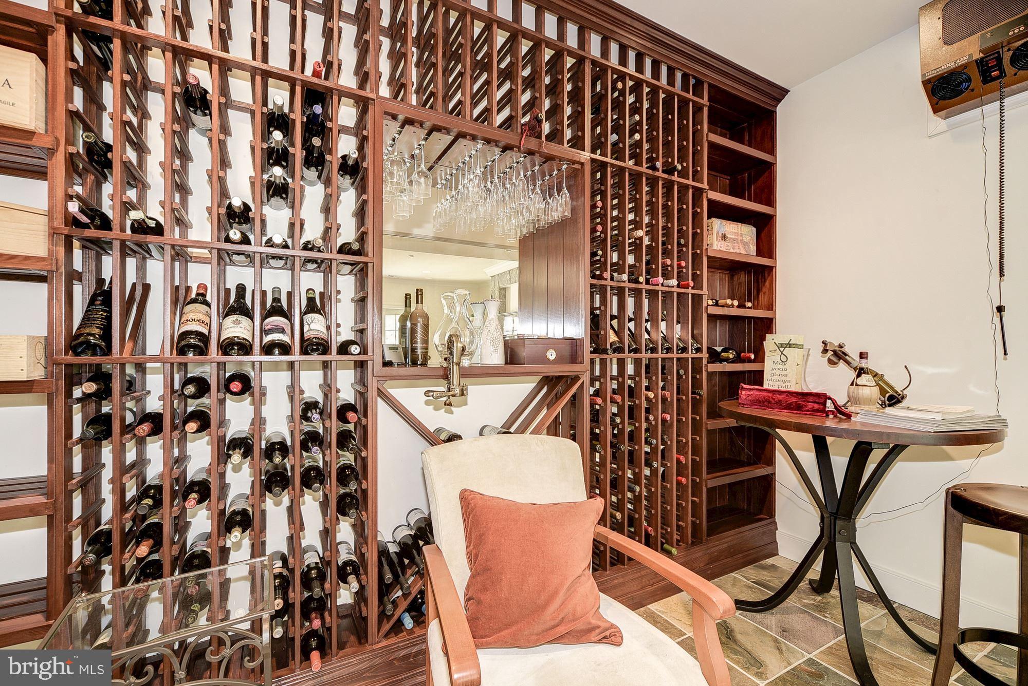 8586 Brickyard Road Potomac, MD 20854 - Photo 37 of 49 LOWER LEVEL WINE CELLAR