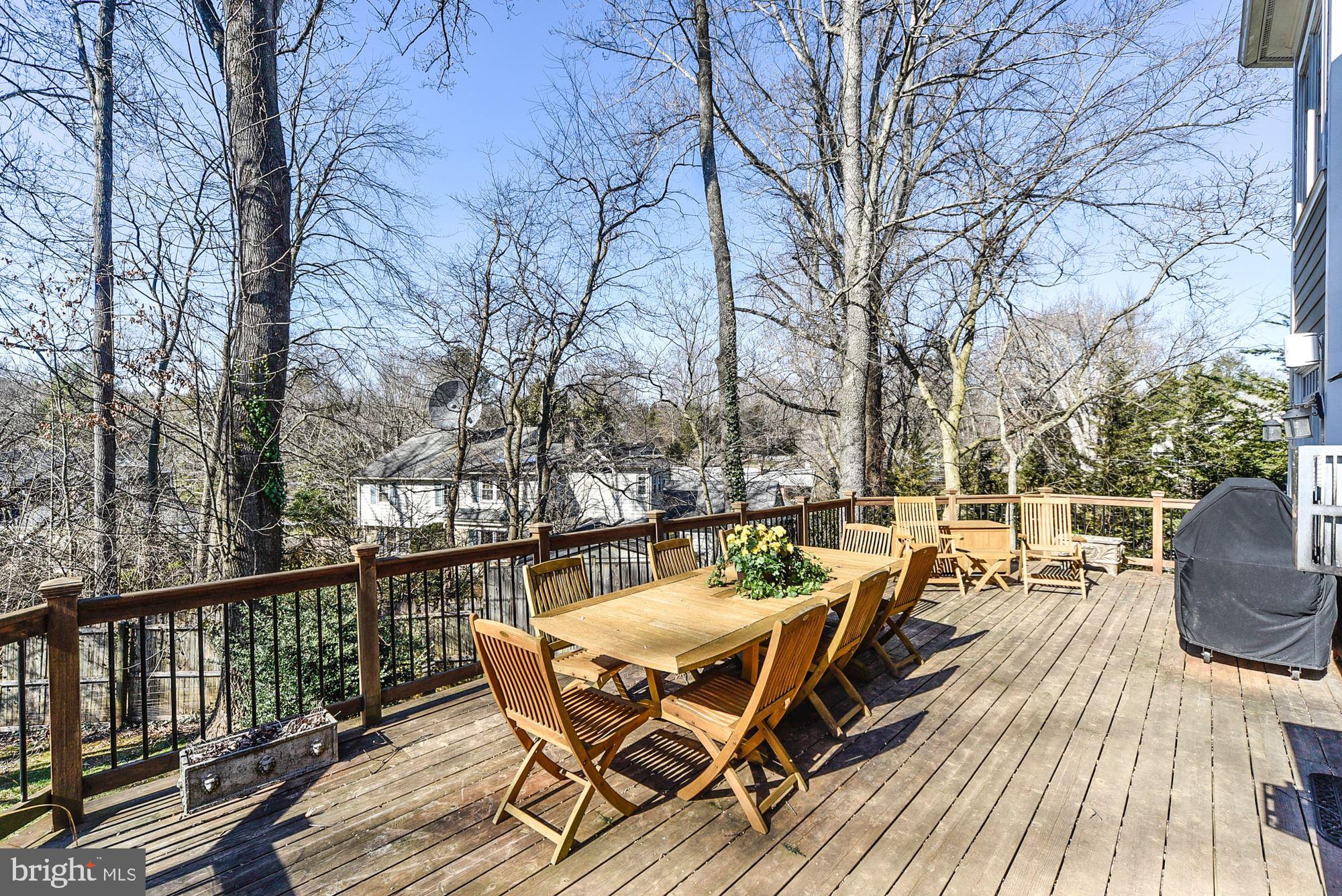 8586 Brickyard Road Potomac, MD 20854 - Photo 46 of 49 DECK OF KT AND FAMILY ROOM