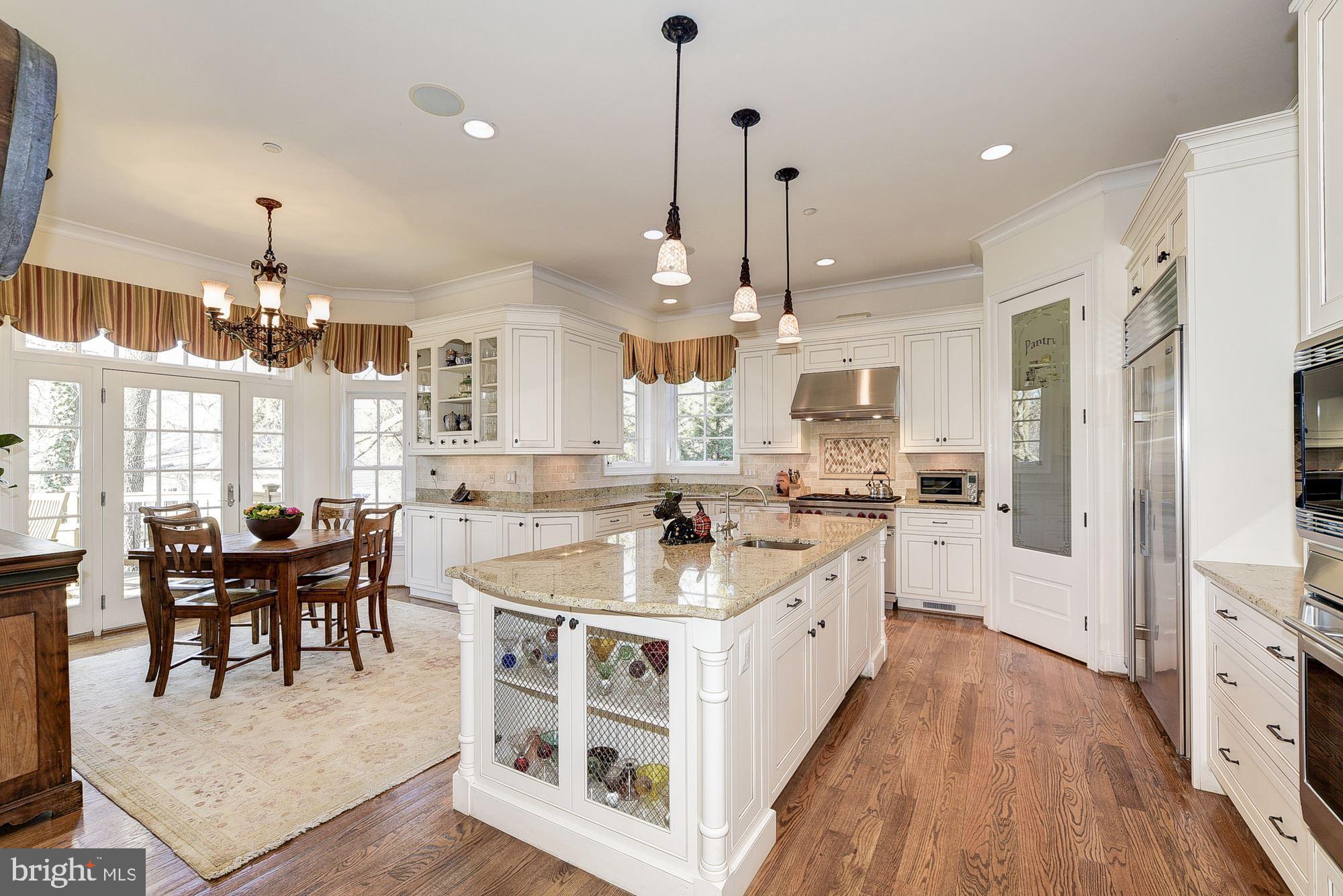 8586 Brickyard Road Potomac, MD 20854 - Photo 10 of 49 GORMET KITCHEN WITH GAS COOKING