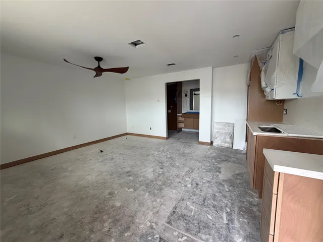 a view of a livingroom with a fireplace