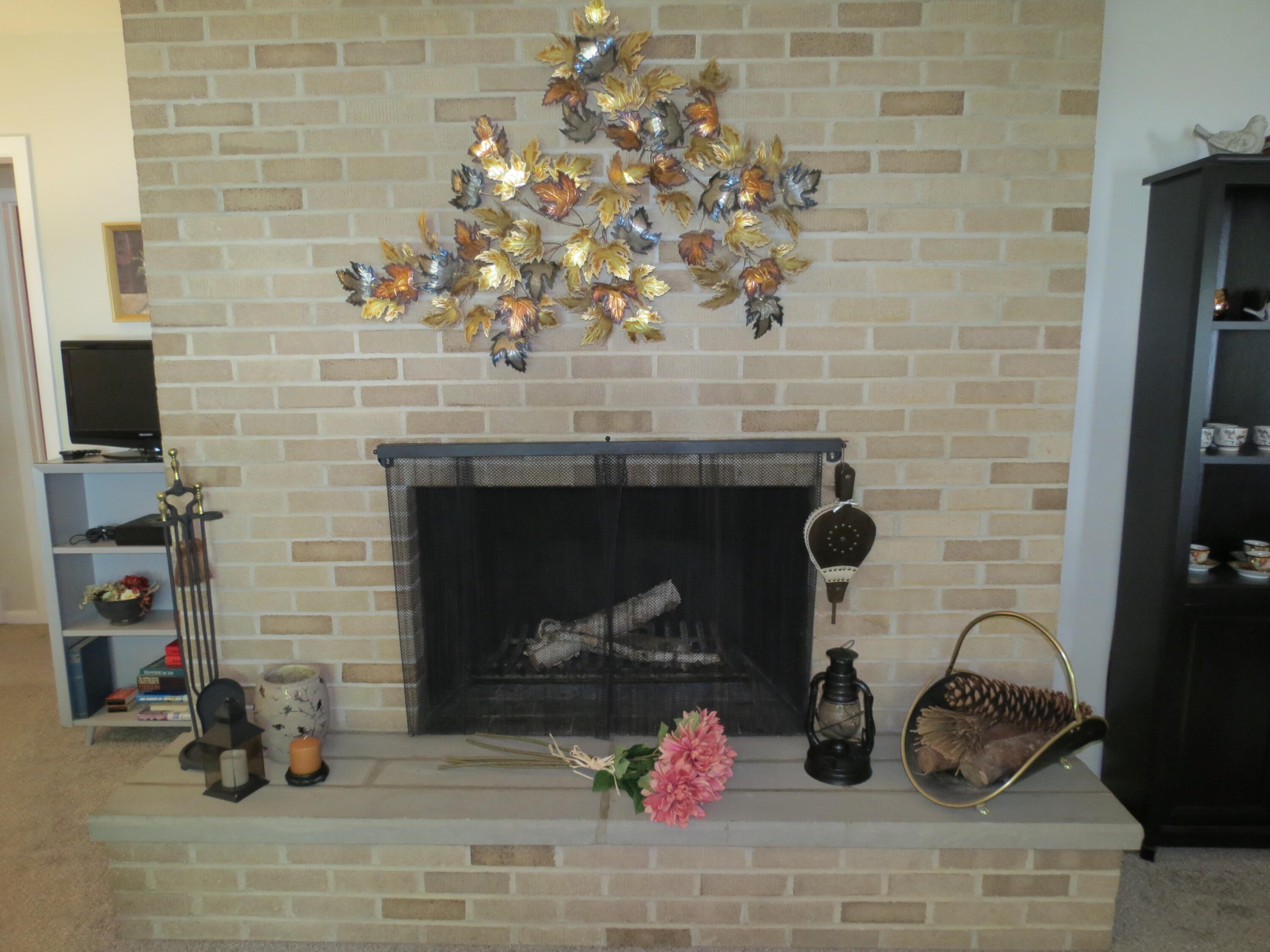 890 White Lake Road Pleasant Lake, MI 49272 - Photo 25 of 85 Brick hearth beauty