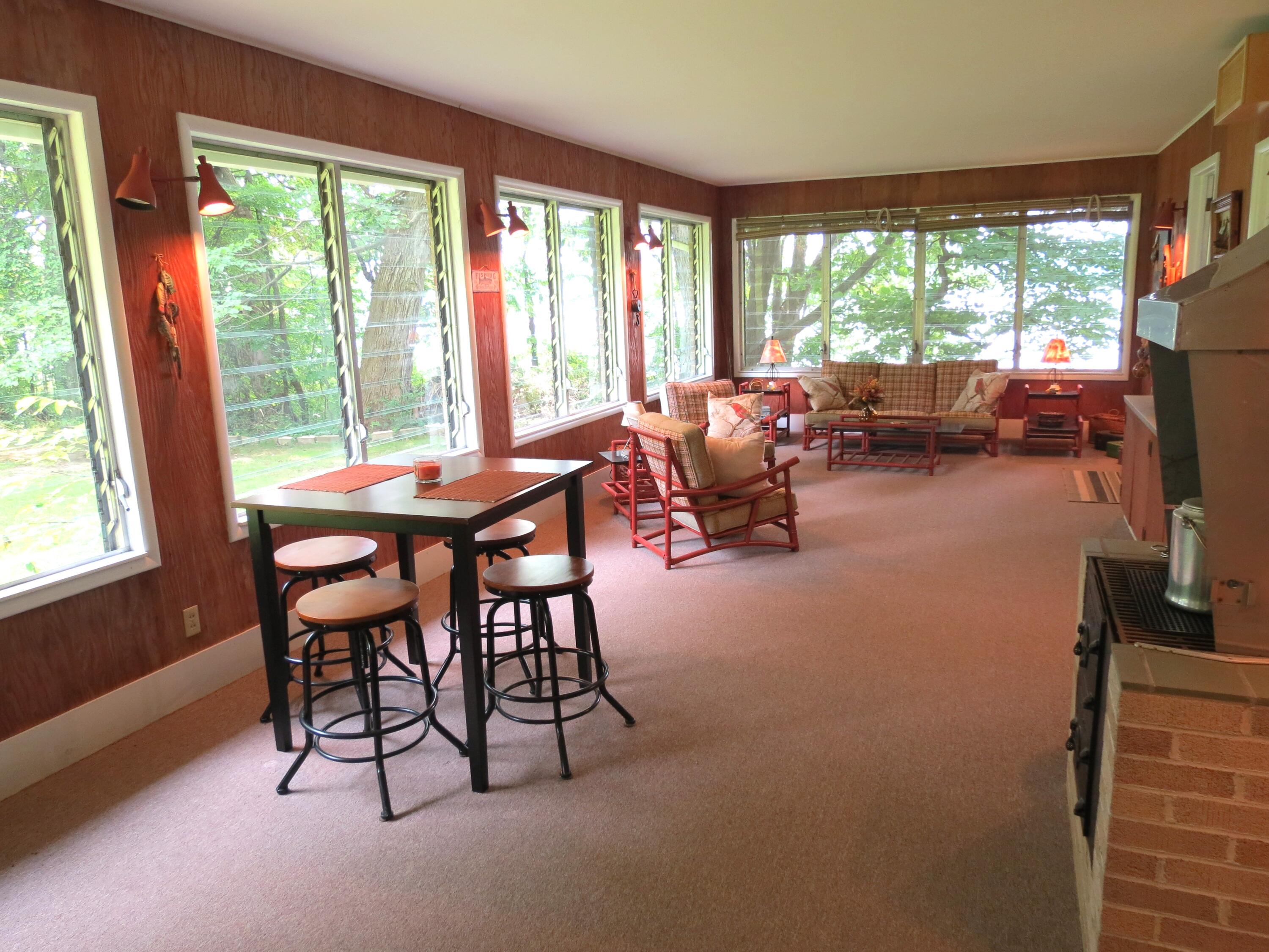 890 White Lake Road Pleasant Lake, MI 49272 - Photo 8 of 85 Perfect lake side family room