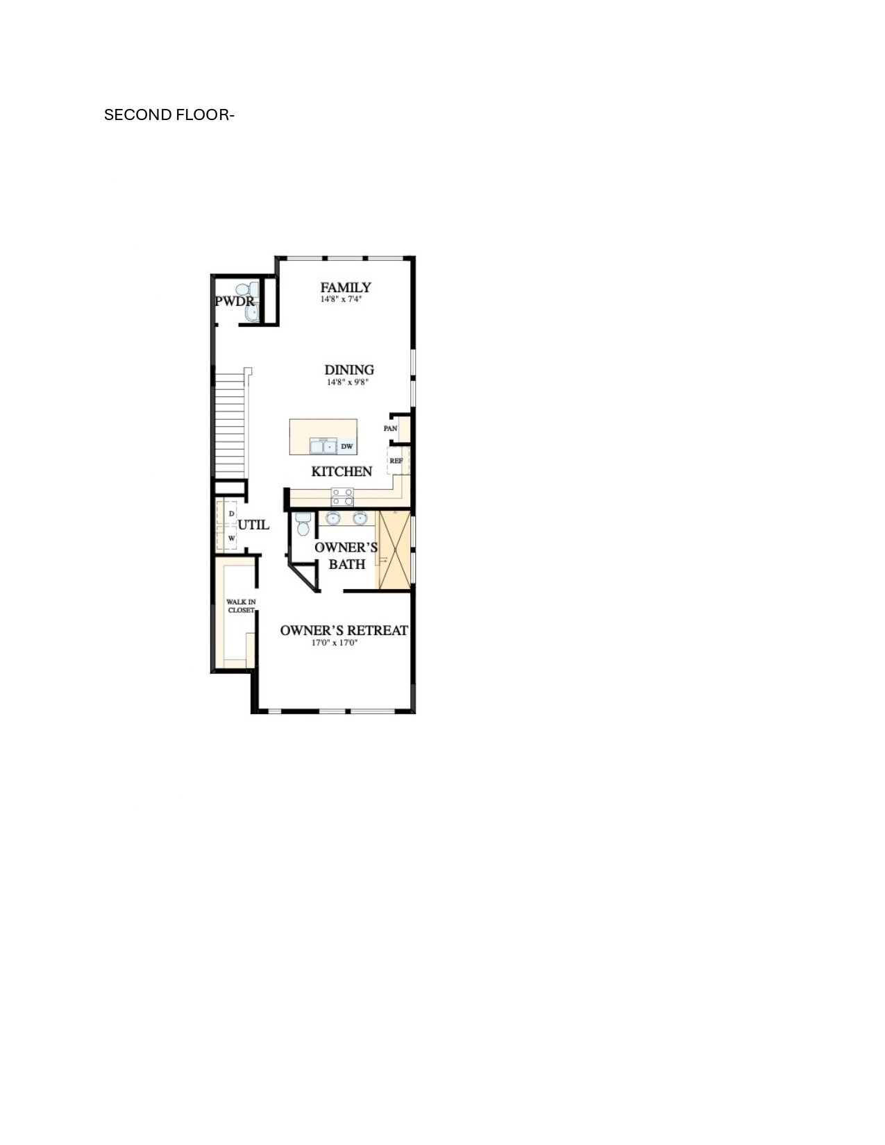 5714 Forks Road Austin, TX 78747 - Photo 10 of 10 Floor Plan - 2nd Floor