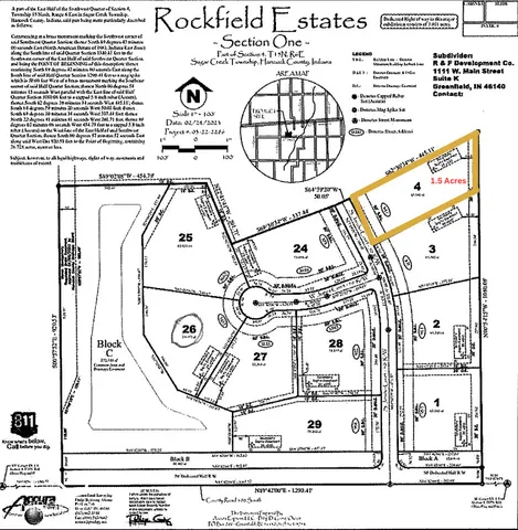 $154,900 | Lot 4 Rockfield Estates Street, Greenfield, IN 46140