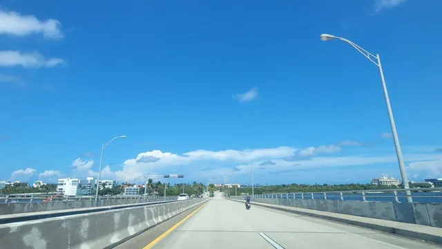 a view of outside space with a ocean view