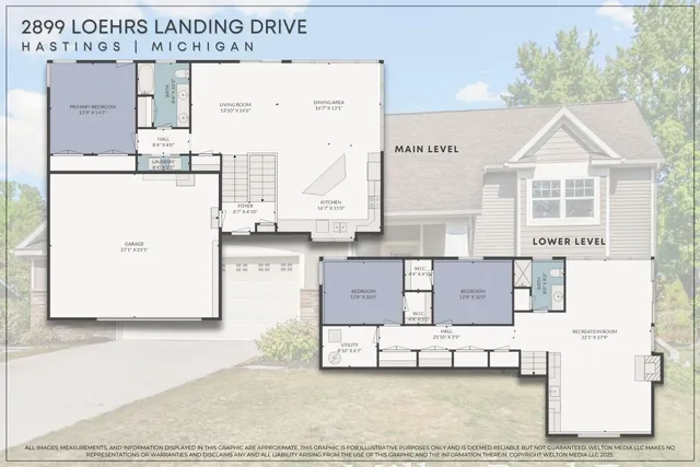 $469,900 | 2899 Loehrs Landing Drive, Hastings, MI 49058