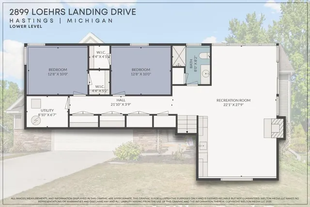 $469,900 | 2899 Loehrs Landing Drive, Hastings, MI 49058