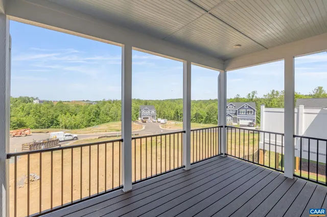 a view of a roof deck