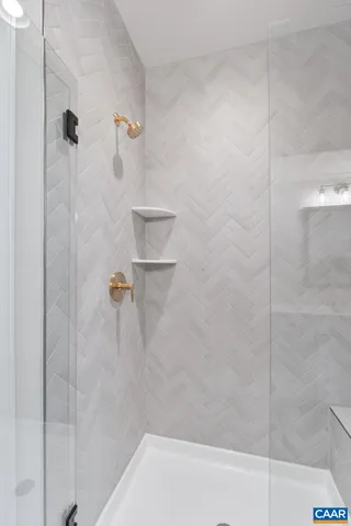 a close up view of racks