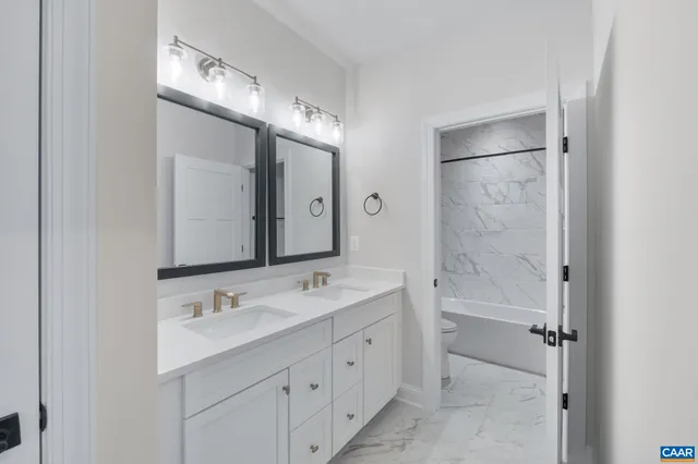 a view of a empty room