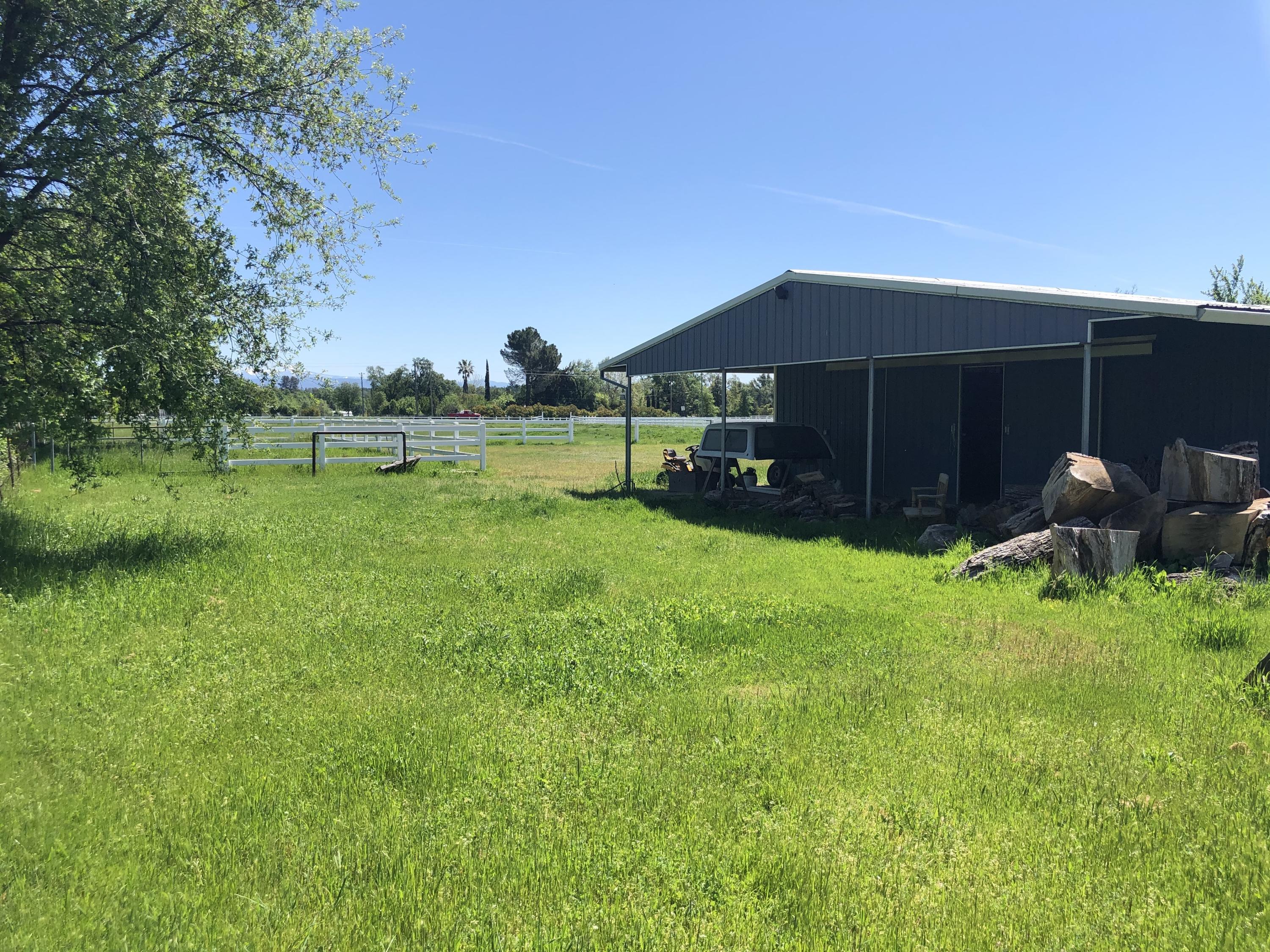 8664 Deschutes Road Palo Cedro, CA 96073 - Photo 49 of 59 covered entry of barn