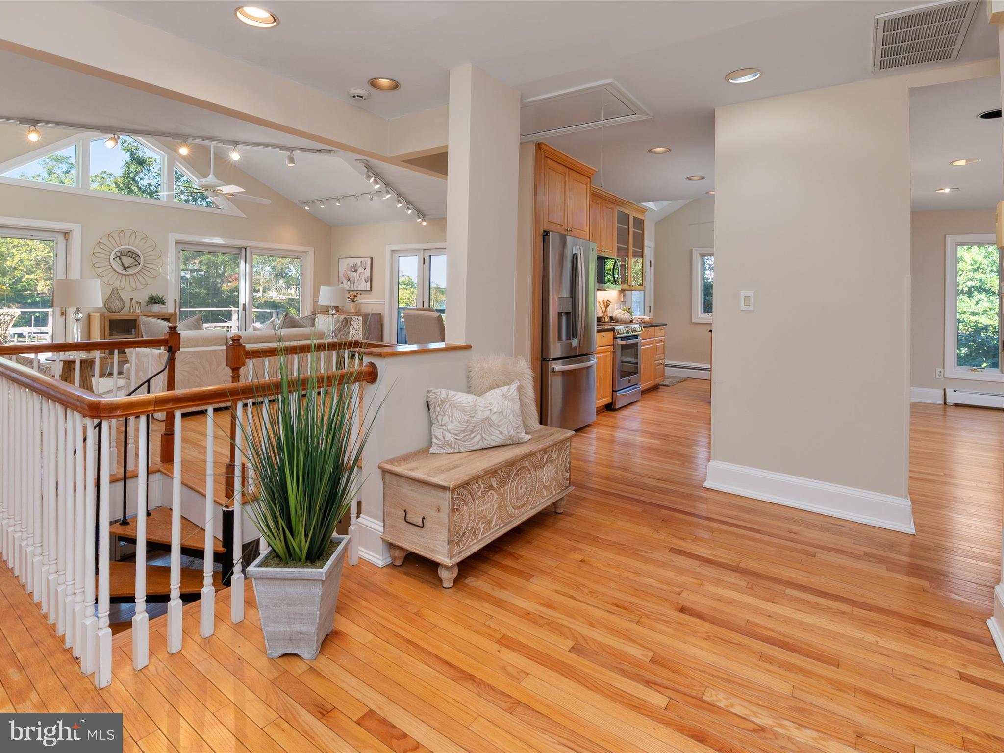111 Virginia Avenue Edgewater, MD 21037 - Photo 33 of 80 a living room with furniture and a wooden floor