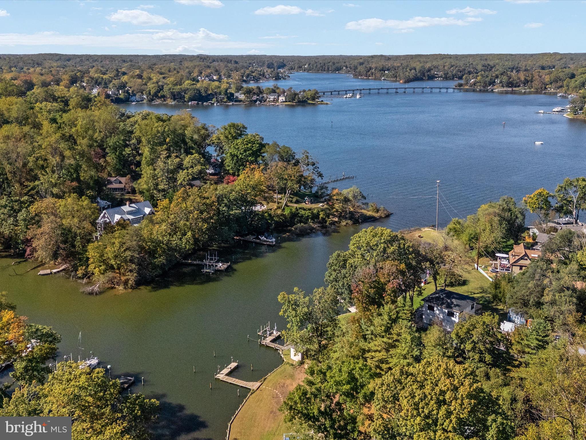111 Virginia Avenue Edgewater, MD 21037 - Photo 67 of 80 an aerial view of a houses with ocean view