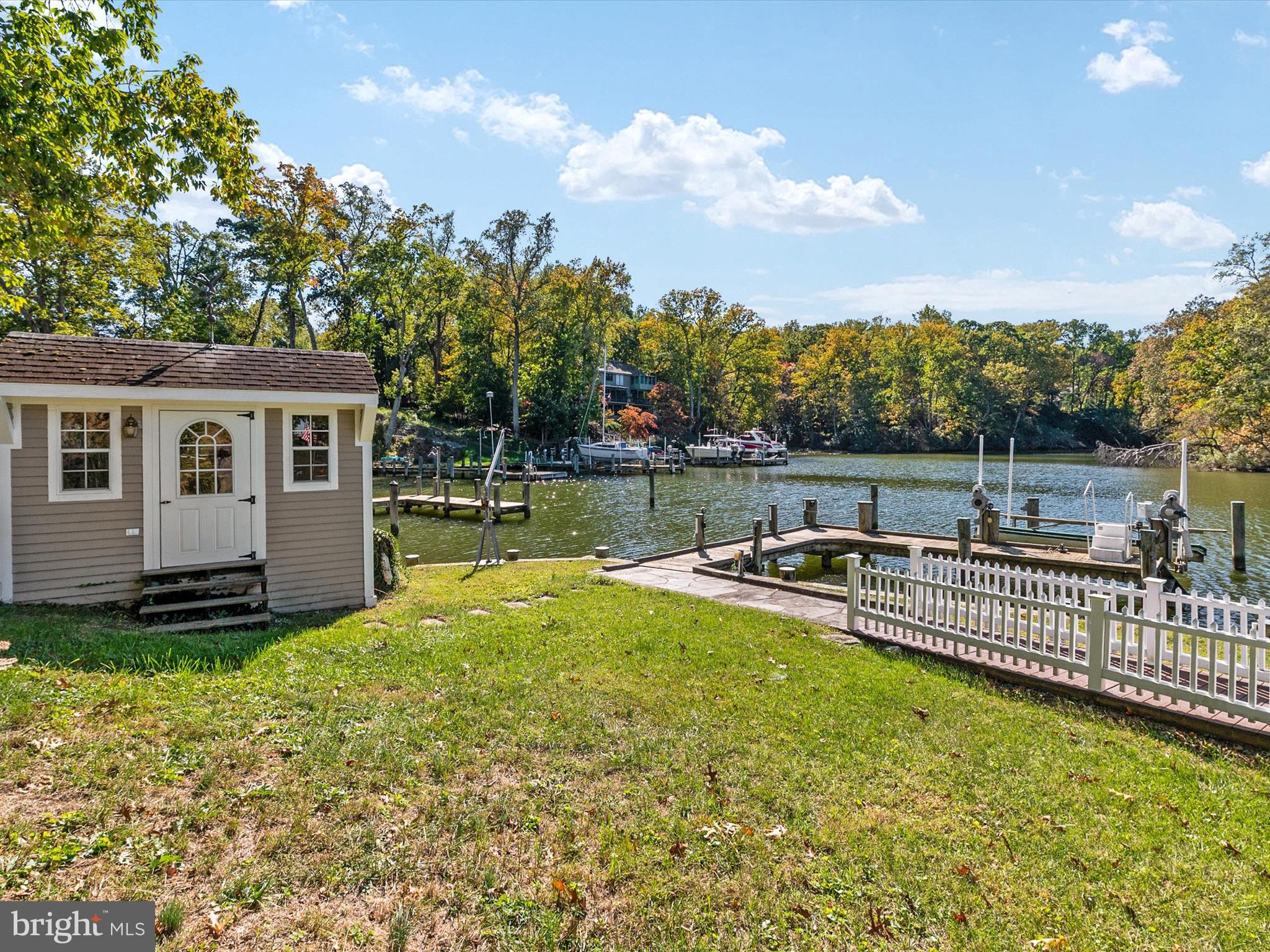 111 Virginia Avenue Edgewater, MD 21037 - Photo 75 of 80 a view of a house with pool and a yard