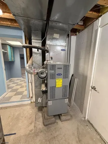 a view of storage and utility room