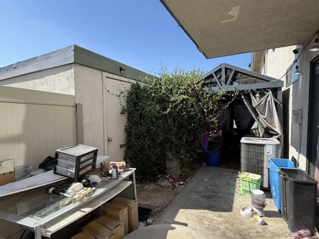 a view of outdoor space and porch