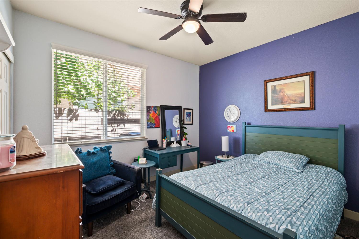 4403 Niobe Circle Rancho Cordova, CA 95742 - Photo 23 of 29 a bed room with a bed desk and a window