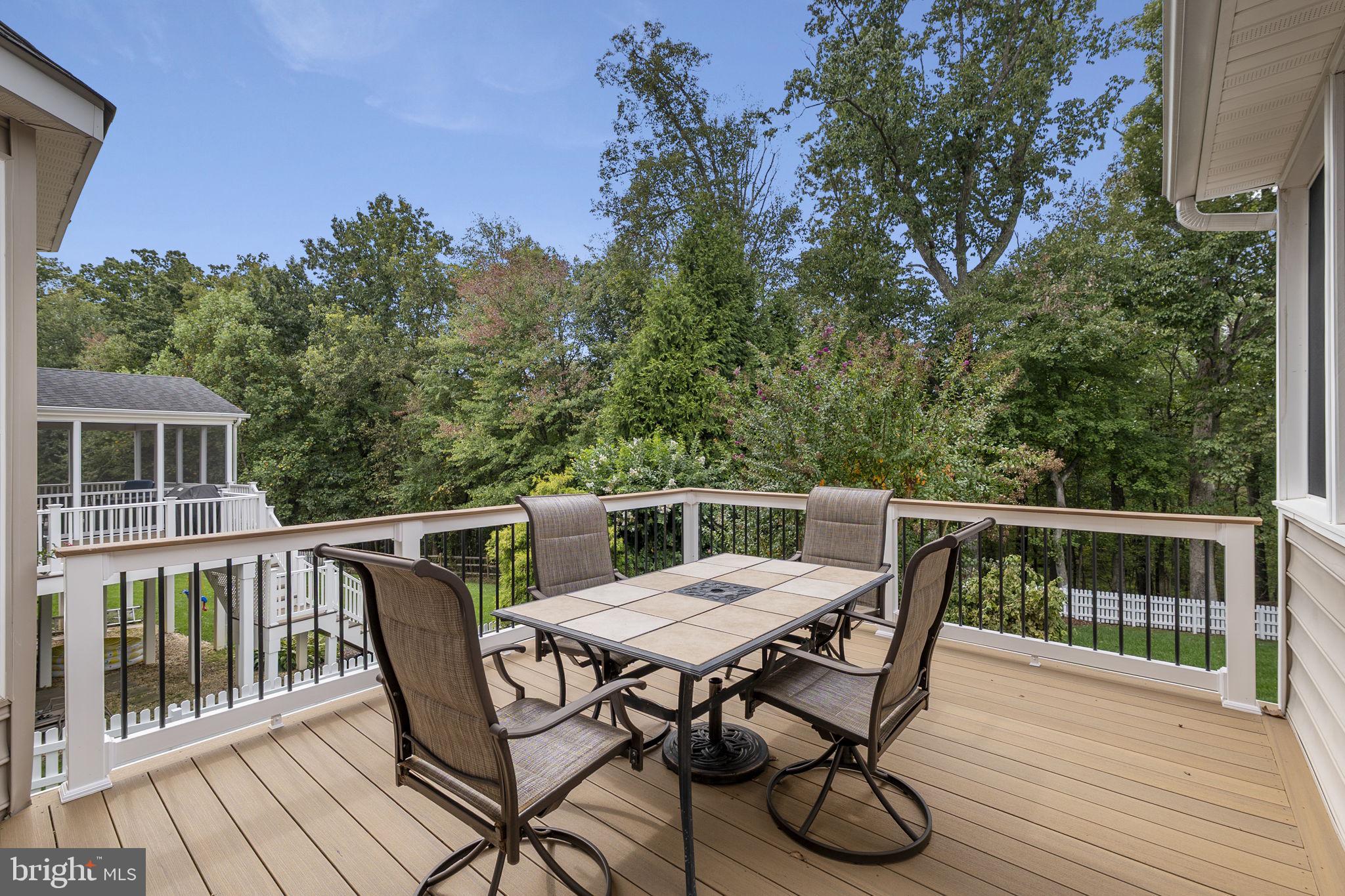 23128 Persimmon Ridge Road Clarksburg, MD 20871 - Photo 8 of 66 Dine al fresco on the back deck