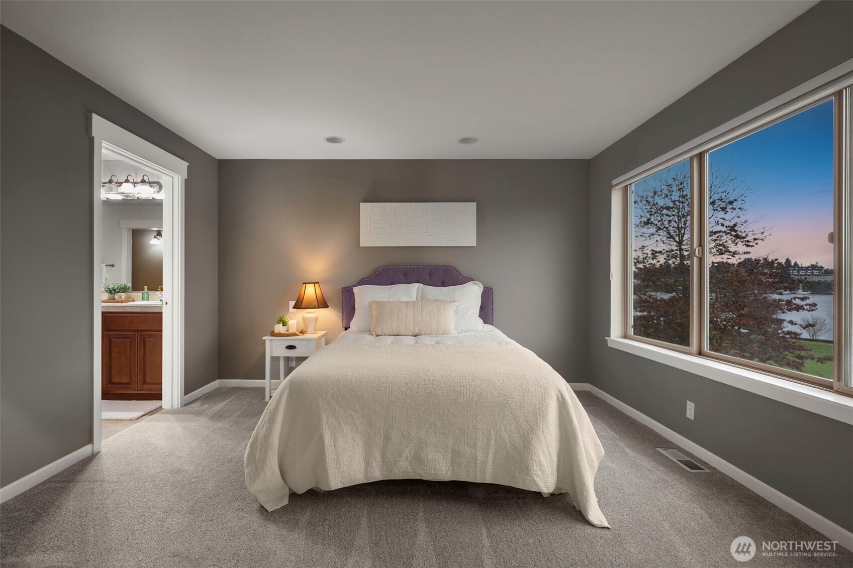 219 Apple Street Bremerton, WA 98310 - Photo 15 of 39 a bedroom with a bed and a large window