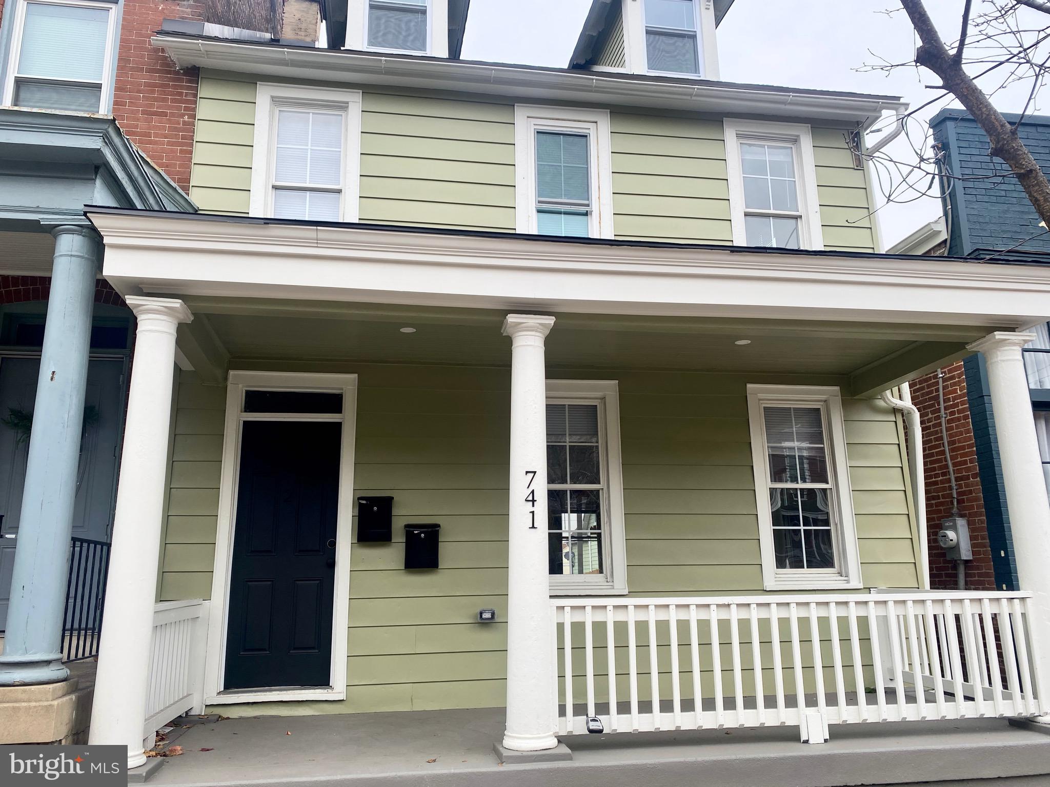 front view of a house