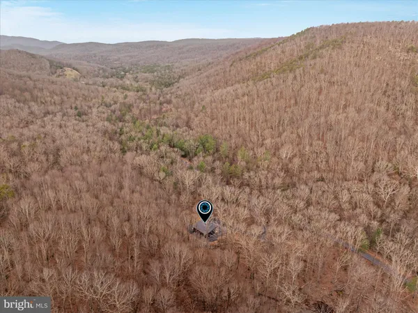 a view of a dry yard