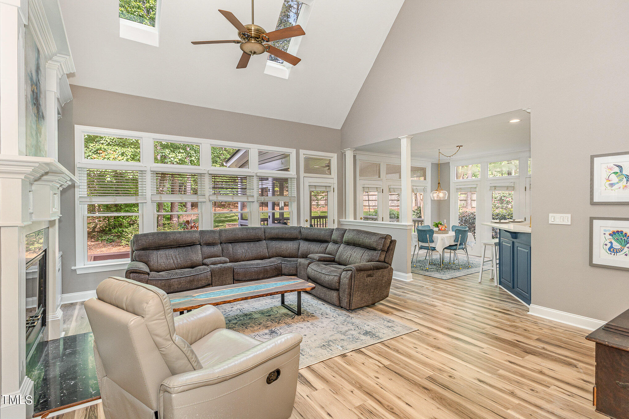 3200 Nimich Pond Way Raleigh, NC 27613 - Photo 9 of 26 a living room with furniture and a large window