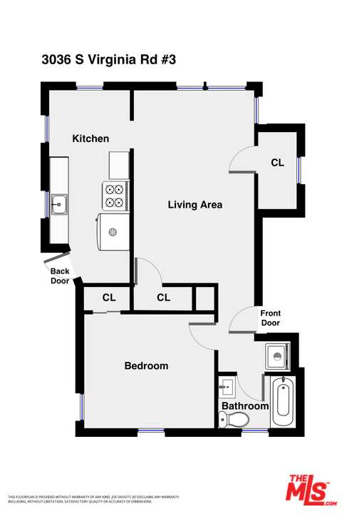 3036 Virginia Road, Unit 3 Los Angeles, CA 90016 - Photo 17 of 18 Gallery Image 17