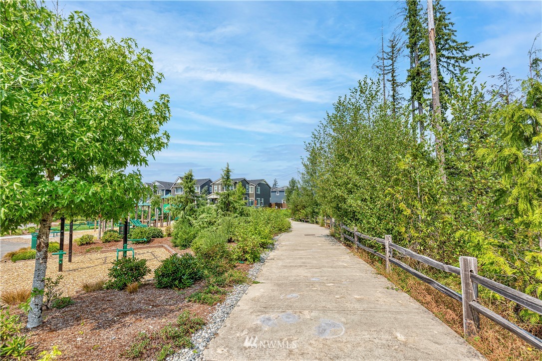4521 185th Place Southeast Bothell, WA 98012 - Photo 26 of 33 a view of a pathway with a yard