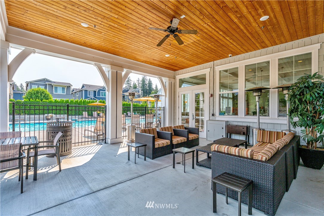 4521 185th Place Southeast Bothell, WA 98012 - Photo 30 of 33 a outdoor living space with furniture and garden view