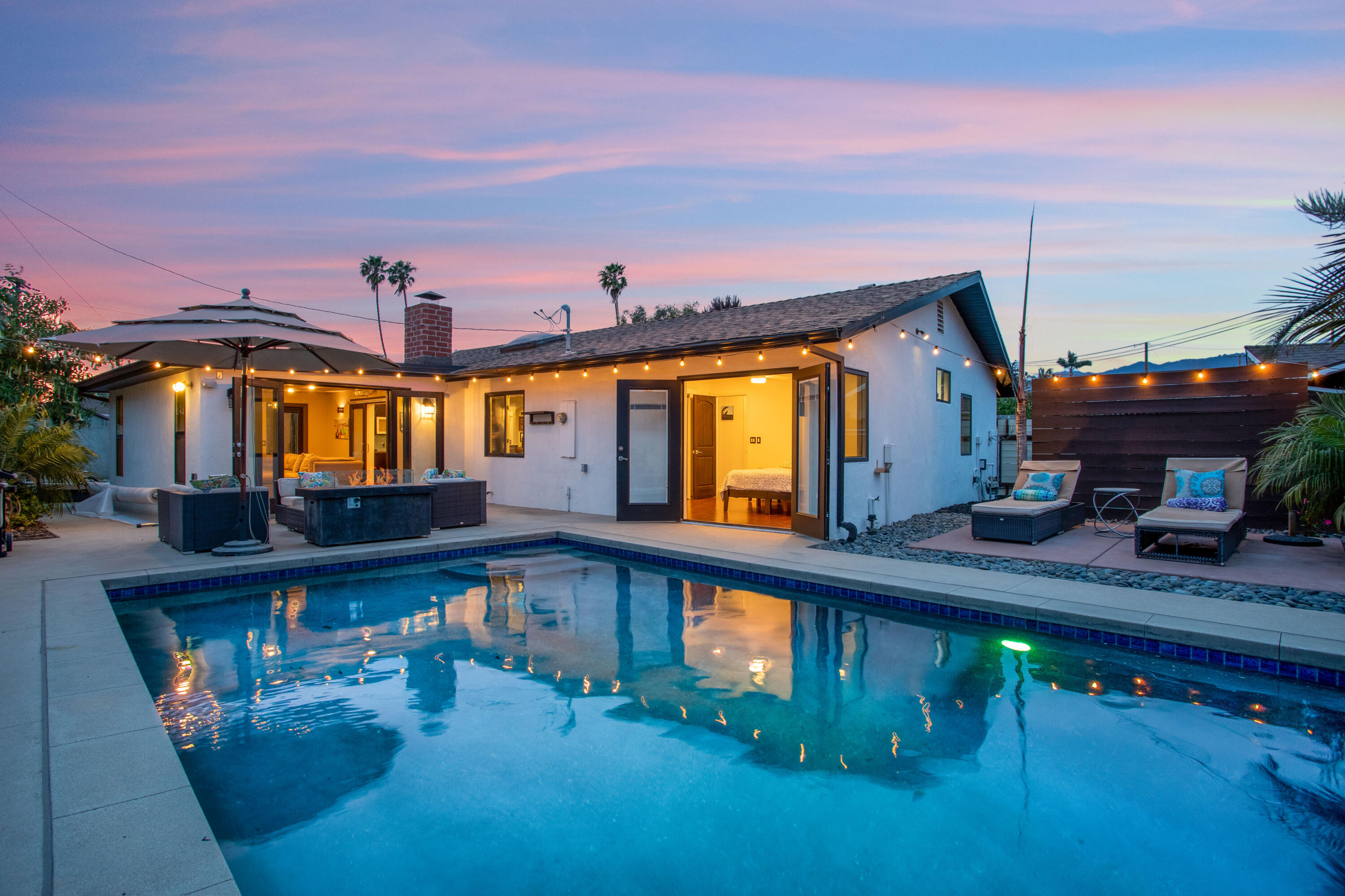 5211 Keo Drive Santa Barbara, CA 93111 - Photo 31 of 39 Pool - Twilight