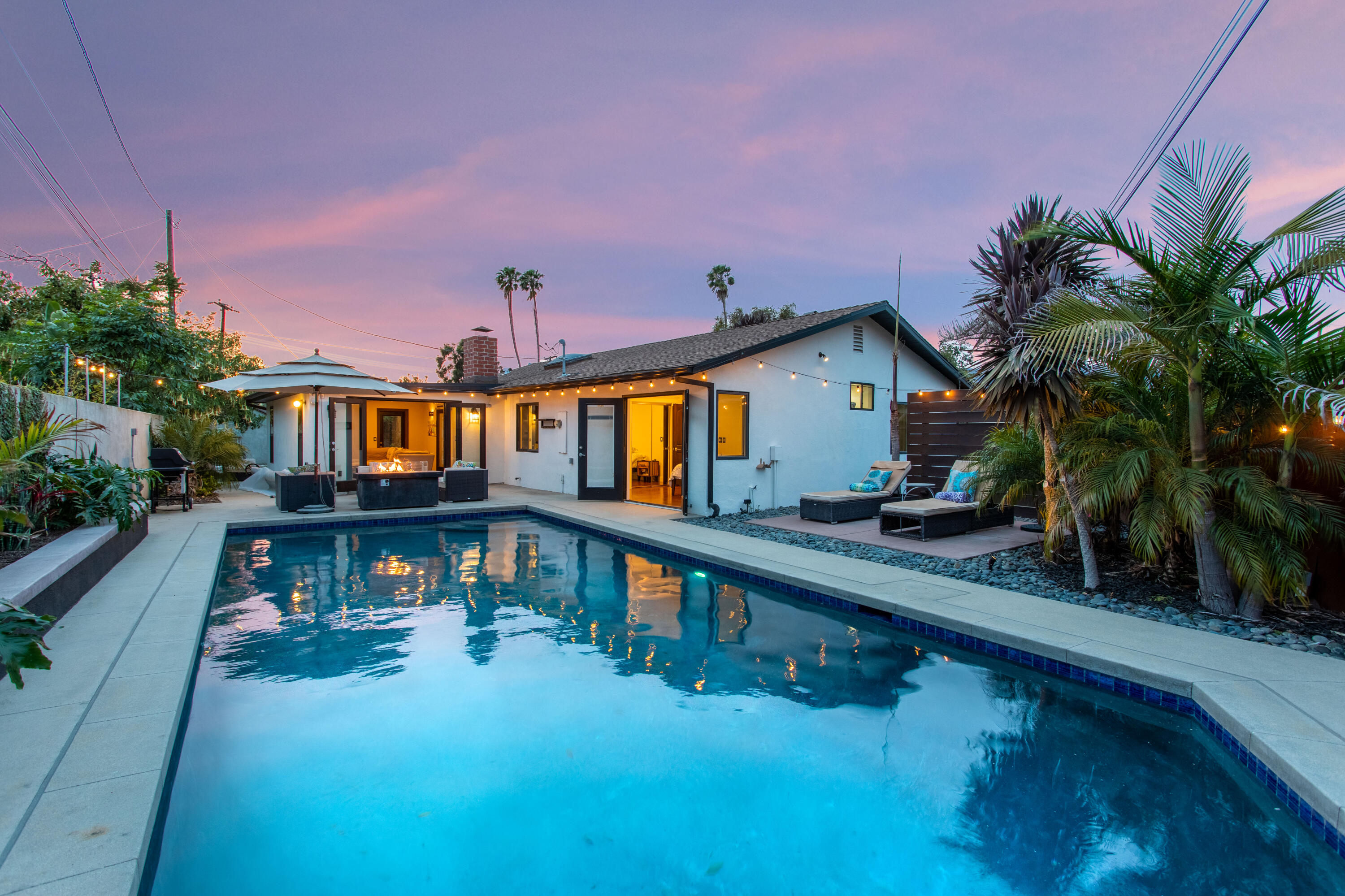 5211 Keo Drive Santa Barbara, CA 93111 - Photo 34 of 39 Pool - Twilight