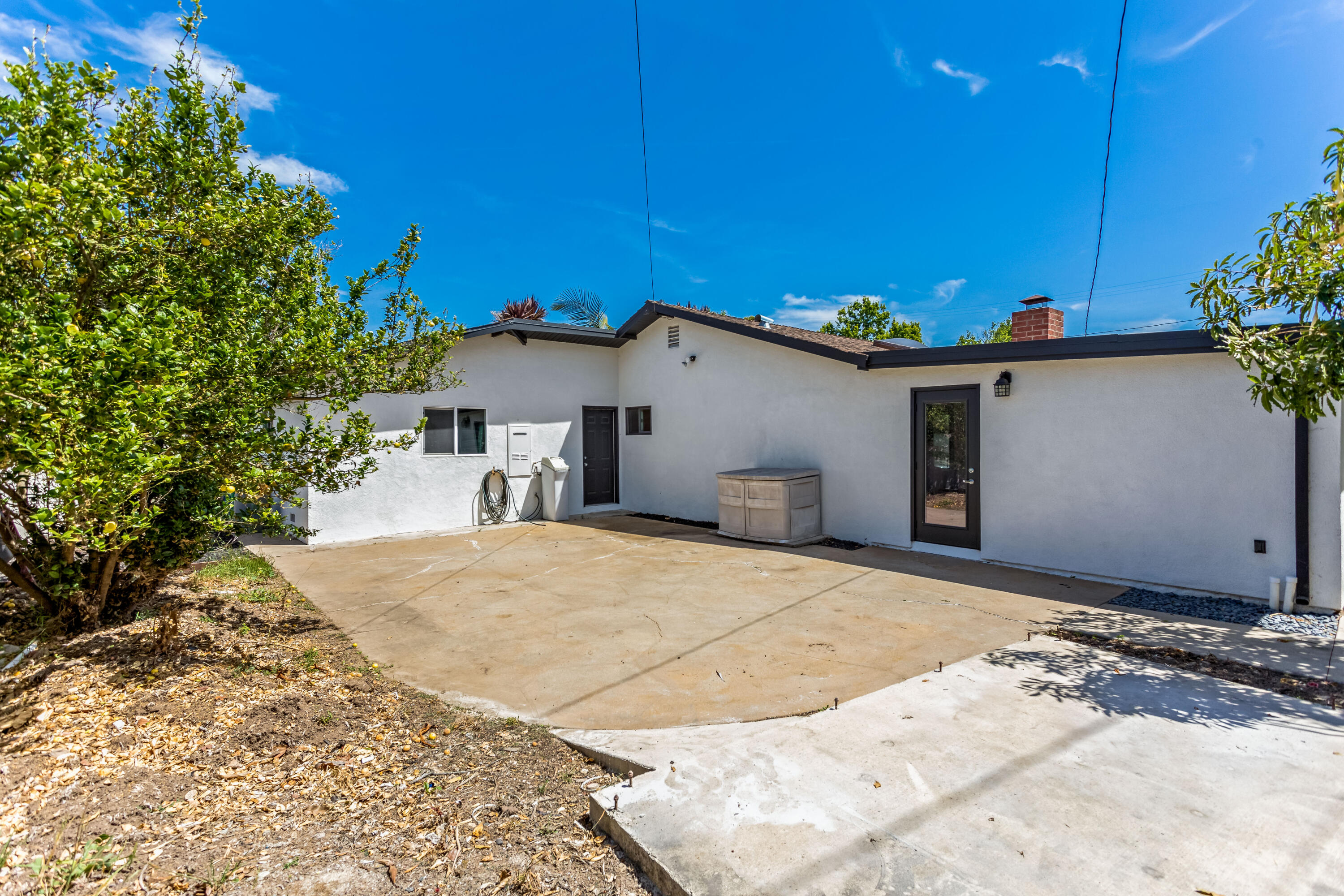 5211 Keo Drive Santa Barbara, CA 93111 - Photo 35 of 39 Side Yard - Slab for Shed