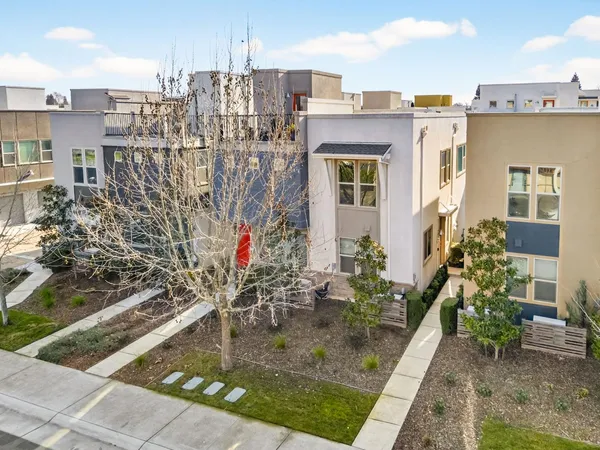 a view of a buildings
