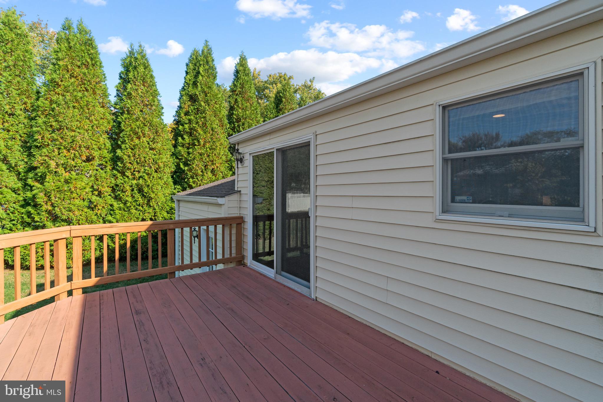 12762 Bradwell Road Herndon, VA 20171 - Photo 29 of 35 Deck door leads to dining room.