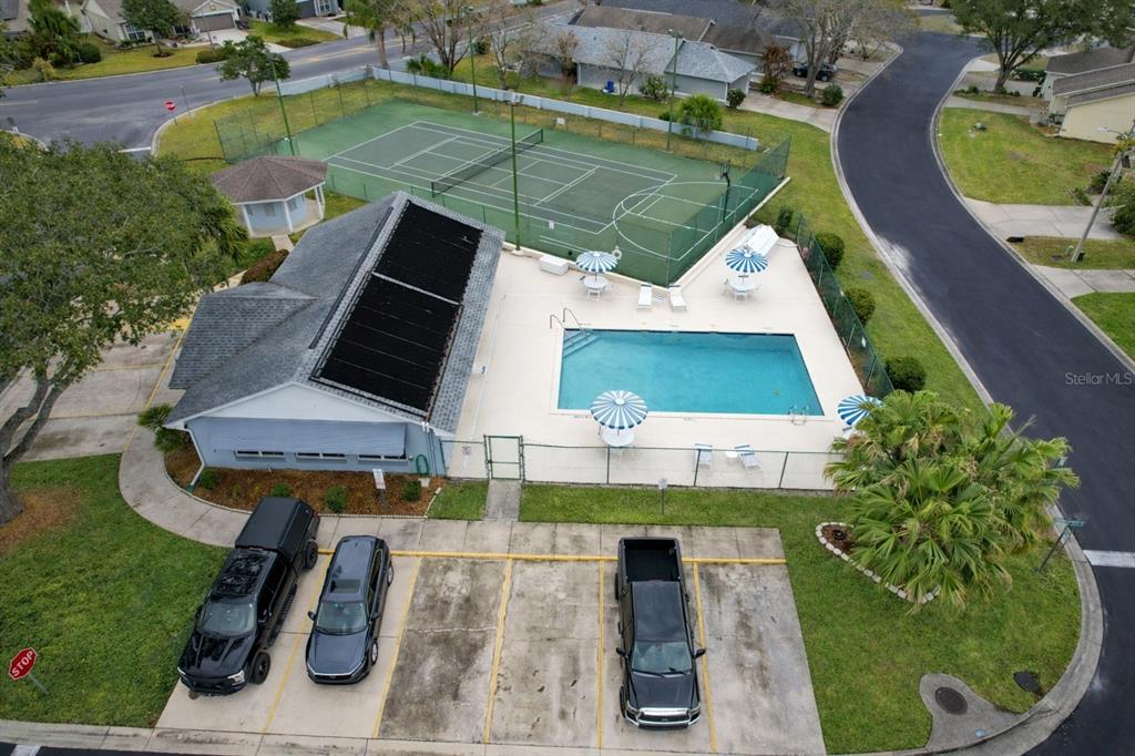 2022 Hatteras Point Lakeland, FL 33813 - Photo 36 of 36 an aerial view of a house with garden space and street view