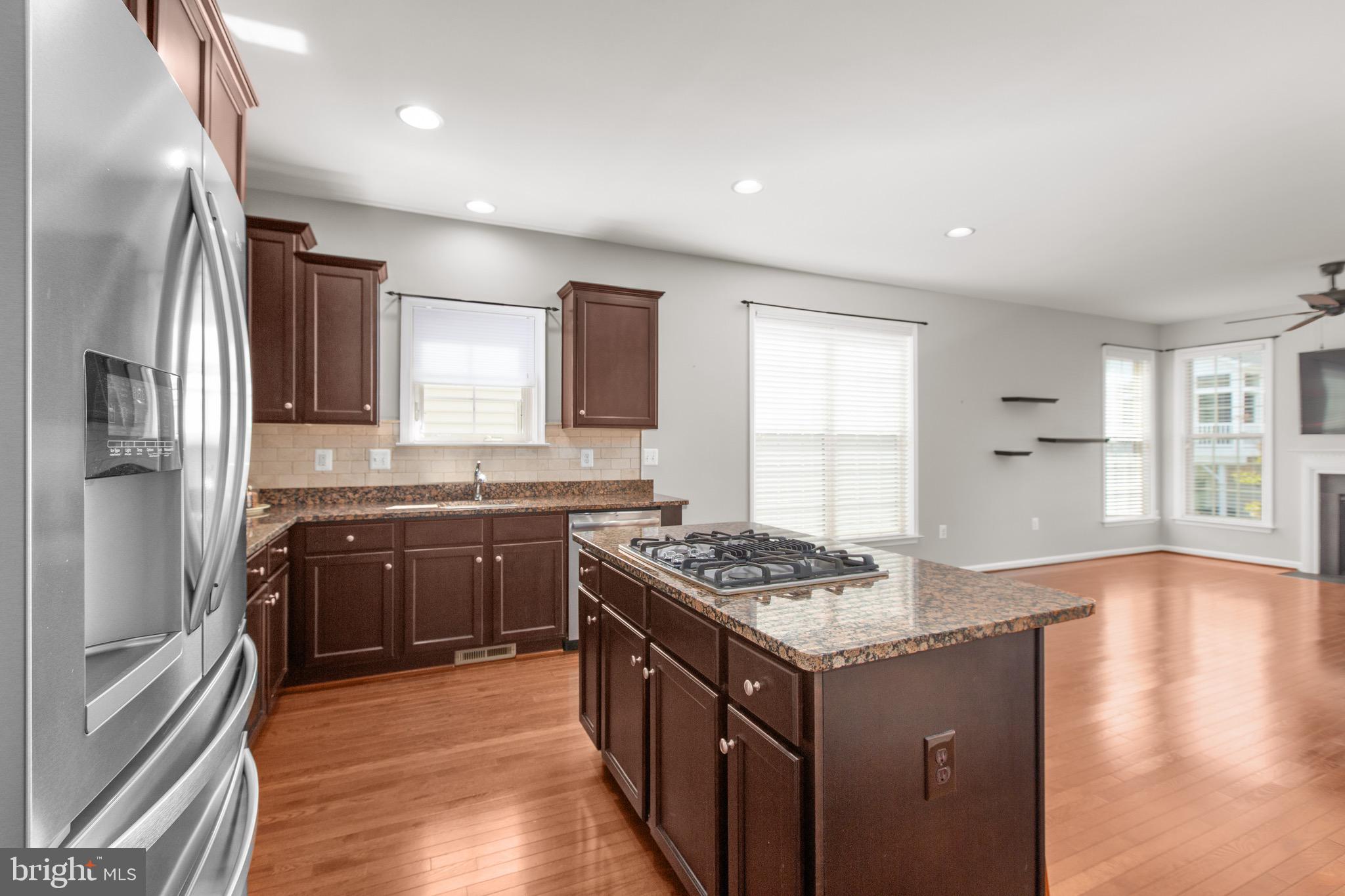 6016 East Greenbrier River Road Fredericksburg, VA 22407 - Photo 12 of 46 Upgraded Kitchen with Island