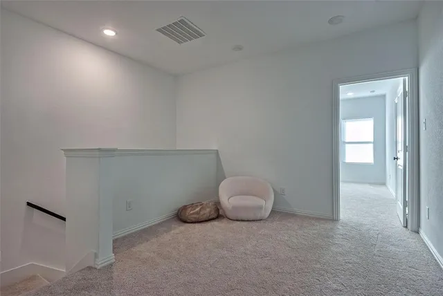 a view of empty room