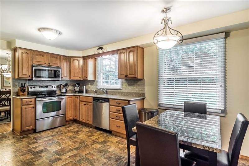 421 Manordale Road Pittsburgh, PA 15241 - Photo 8 of 25 The quartz counters, top notch SS appliances, new backsplash, and solid wood cabinets up the quality here.