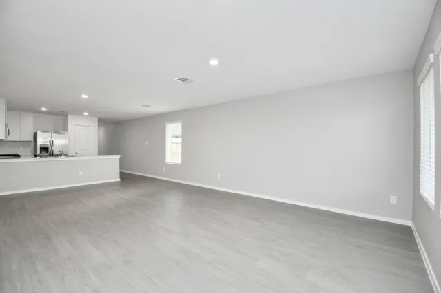 a view of a kitchen and a sink