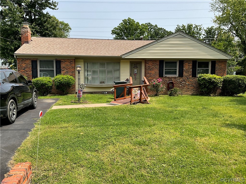 2801 Dancer Road Henrico, VA 23294 - Photo 1 of 5 a view of a house with a yard porch and sitting area