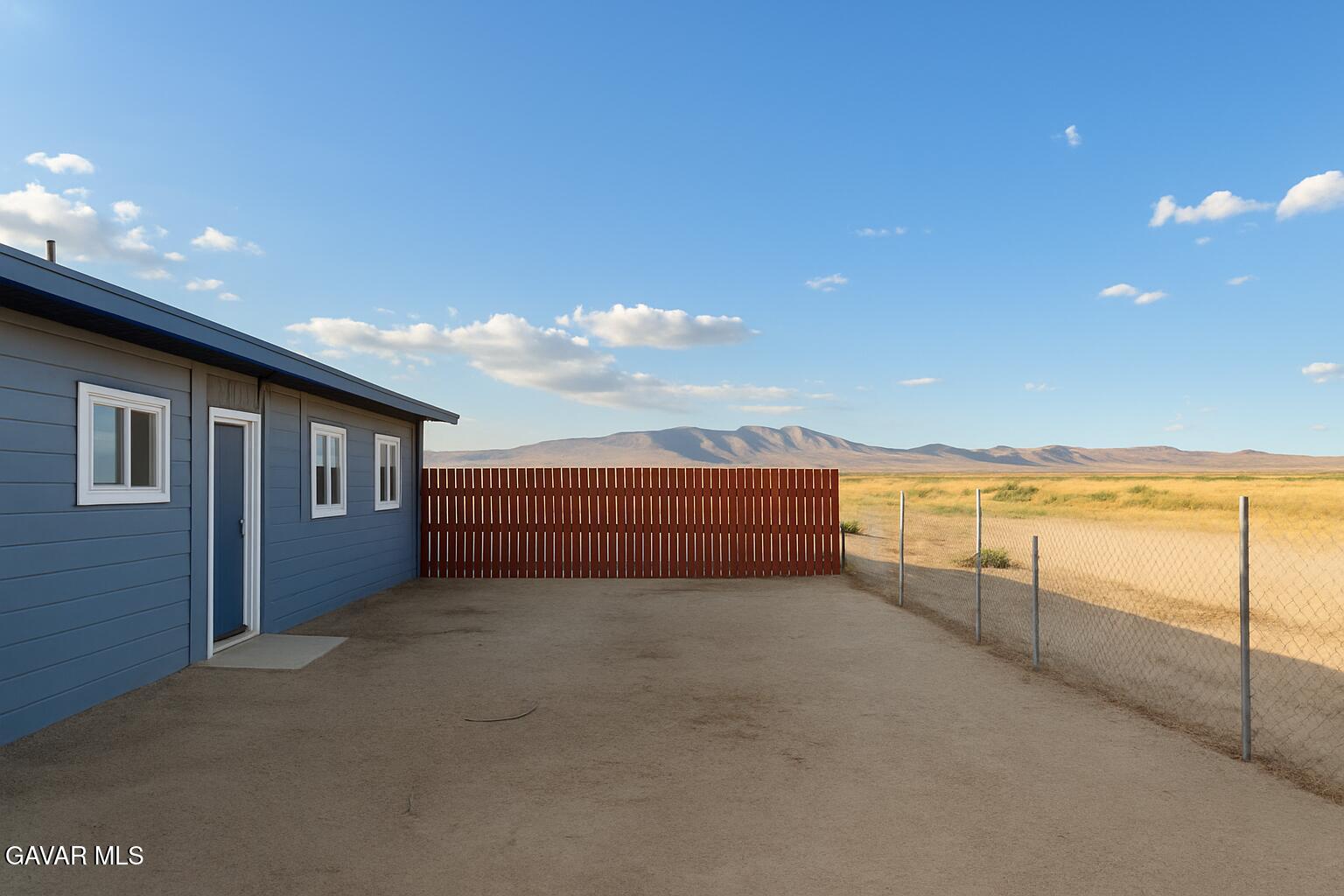 8445 Gaskell Road Rosamond, CA 93560 - Photo 13 of 13 a view of a terrace with lake view and mountain view