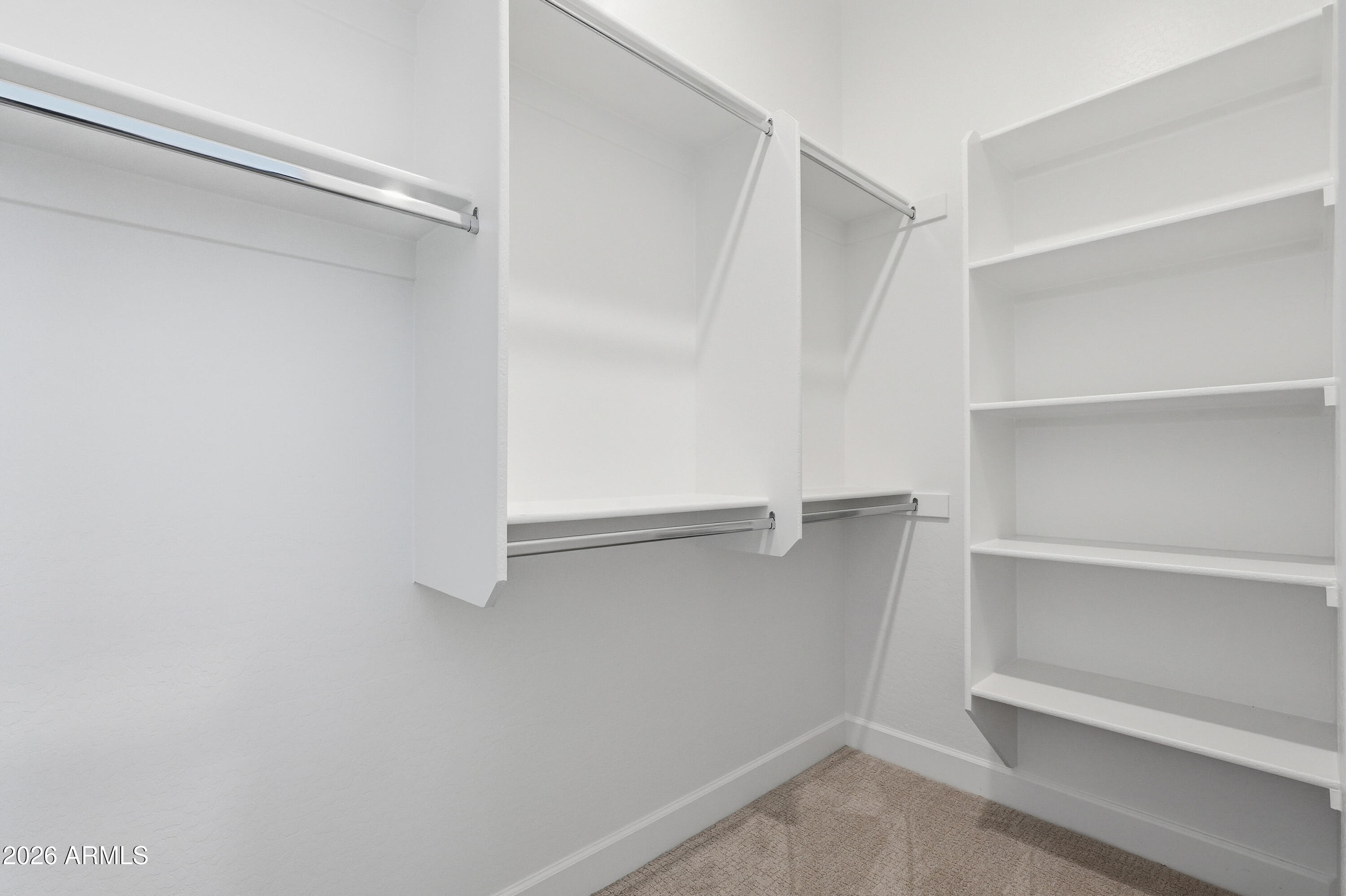 10464 East Magnolia Road Gold Canyon, AZ 85118 - Photo 38 of 77 a view of an empty walk in closet