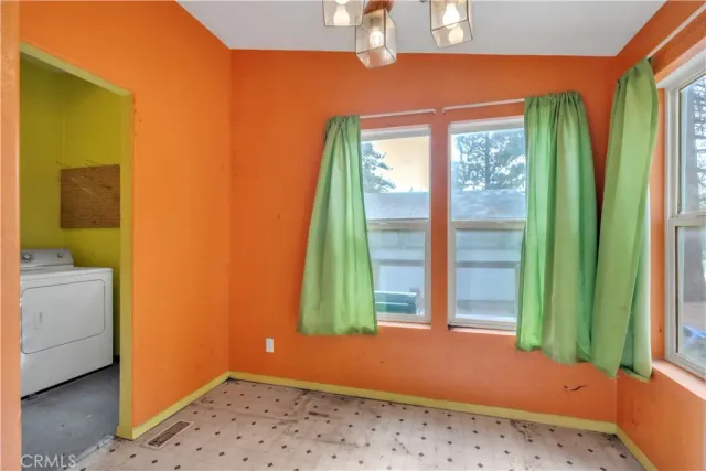 a backyard of a house with a garden