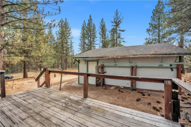 a view of a roof deck